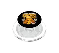 Cheese Nuggets Dino Nugget Chicken Nugget Gift PopSockets PopGrip for MagSafe