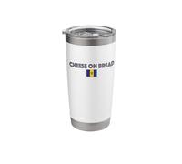 Cheese on Bread Stainless Steel Insulated Tumbler
