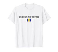 Cheese on Bread T-Shirt, Men, White, 5X-Large