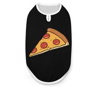 Cheese Pizza Novelty Dog Shirt Soft Cozy Pet Vest Sweatshirt Tank Tops Sweater