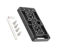 Cheese Plate For DSLR Cage Railblocks Dovetails Baseplate Camera Mount Switching Plate With 1/4in-20 3/8in-16 Thread