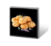 Cheese Puffs Custom Brooch Pin Lapel Pins Tie Suit Dress Accessories Wedding Birthday for Men Women