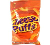 Cheese Puffs Snacks 90g (Pack of 12) Tasty Treat Delicious Perfect For Sharing With Friends And Family