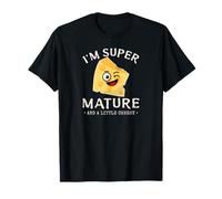 Cheese Pun Funny - I'm Super Mature and a Little Cheesy T-Shirt