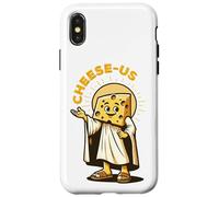 Cheese Religion Cheesy Jesus Cheese-Us Pun Christianity Case for iPhone X/XS