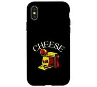 Cheese Retro Camera Pop Art Vintage Style Design Case for iPhone X/XS