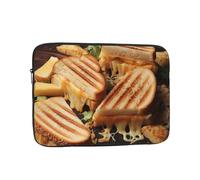 Cheese Sandwiches Laptop Case 13 inch, TSA Laptop Sleeve Shockproof Protective Notebook Case Water Resistant Computer Carrying Cover Briefcase Handbags Men Women Computer Bag