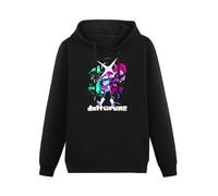 Cheese Scheme Deltarune Hoody Unisex Ptinted Hoodies Long Sleeve Men's Hooded with Pocket Black M