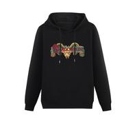 Cheese Scheme Game Shadowrun Video Game Fan Hoody Unisex Ptinted Hoodies Long Sleeve Men's Hooded with Pocket Black XXL