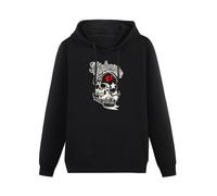 Cheese Scheme Highway to Hell Biker Vintage Angels 81 Support Long-Sleeve Mens Hoody Hoody Unisex Ptinted Hoodies Long Sleeve Men's Hooded with Pocket Black XL
