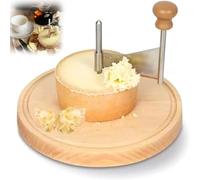 Cheese Shaver, 2025 Upgrade Cheese Curler, Cheese Shaver Wheel, Girolle Cheese Curler