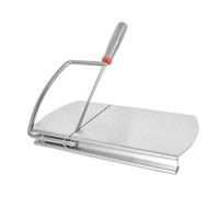 Cheese Slicer, Butter Cutter, Stainless Steel Cheese Cutter with Blade Measuring Scale Cutting Board, Multipurpose Cheese Cutter for Block Cheese, Sausages