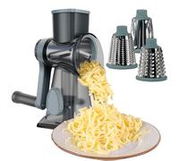 Cheese Slicer, Multifunctional Manual Food Cutter, Hand Crank Cheese Grater, For Use With Cucumbers, Potatoes, Carrots In The Home And Catering