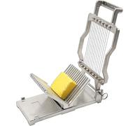 Cheese Slicer Stainless Steel - Durable Wire for Precise Cutting - Ideal for Cheese and Fruit