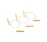 Cheese Slicer Wire 17.7 Inch - Cheese Cutter with Wire - Slicers/Strings for Block Cheese with Handles, Stainless Steell, 3 Pcs