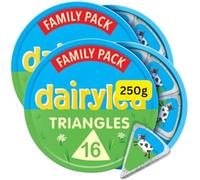 Cheese Spread Triangles 16 Pack 250g Dairyleas (2x250g)