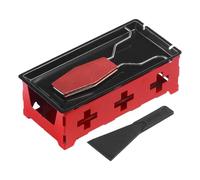 Cheese Squeegee - Kitchen Compact Grill Appliance - Candle Cheese Melting Pan | Ideal for Parties Dorm Garden Camping Picnic Terrace Campfire