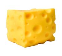 Cheese Squishy, Big Butter Squishy Stress Toys, Big Brain Cheese Relief Shaped Stress Ball, Squeezy Soft Anxiety Relief Fidget Toys, Exercise Balls Toy for Adults & Kids Anxiety (Yellow)