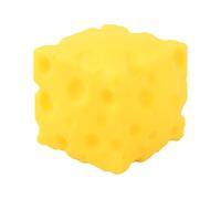 Cheese Squishy, Big Butter Squishy Stress Toys, Big Brain Cheese Relief Shaped Stress Ball, Squeezy Soft Anxiety Relief Fidget Toys, Exercise Balls Toy for Adults & Kids Anxiety (A01-5CM)