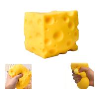 Cheese Squishy, Big Squishy Cheese Sugar Cube SquishySensory Toy, Slow-Rebound，Soft Foam Stress Toy，50CM