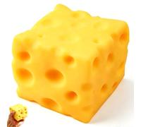 Cheese Squishy, cheese squishy big, Soft squishy toys help relieve stress and anxiety, making them the gift for friends -Yellow