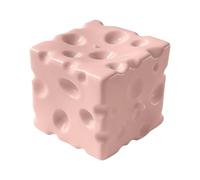 Cheese Squishy, Soft Foam Stress Toy, Cheese Squeeze Toy for Stress Relief, Squeezy Cheese Squishy, Cheese Stress Ball Realistic Design, Anxiety Relief Fidget Toy Sensory Toys for Adults & Kids (7CM)