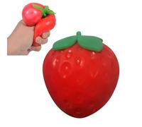 Cheese Squishy, Squishy Cheese Sugar Cube SquishySensory Toy, Big Brain Cheese Stress Ball Realistic Design, Anxiety Relief Fidget Toy Sensory Toys (B, 8cm)