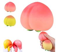 Cheese Squishy, Squishy Cheese Sugar Cube SquishySensory Toy, Big Brain CheeseStress Ball Realistic Design, Anxiety Relief Fidget Toy Sensory Toys For Adults & Kids (Pink, 1PC)