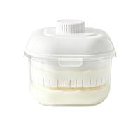 Cheese Strainer - Dishwasher Safe Container - Compact Yogurt Filter | For Preparing Milk, Cheese, Desserts, Fruits, Cooking, Food, Snacks, Picnic, Meals