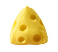 Cheese Stress Ball - Soft Novelty Pinching, Light Structure, Sensory Toys, Anxietyy-Relief Fidget | Cheese Squeeze Toys for Meetings, Commutes, Relaxation Breaks