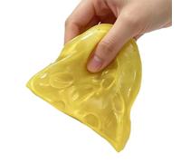 Cheese Stress Toy - Scented Soft Rising Fidget for Teens | High Density Elastic Material, Hand Grip Strength Exerciser, Work Desk Decoration for Holiday or Birthday Gift