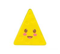 Cheese Stress Toy - Squishy Fidget & Squeeze Toy for Kids & Adults | Fun Desk Stress Relief Toy | Novelty Gift for Cheese Lovers