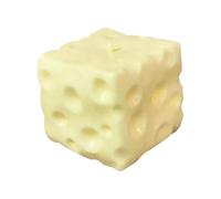 Cheese Stress Toys for Adults, 1 Pc Portable Sensory Fidget Game, Cheese Stress Relief Soft Novelty Toy, Rebounding Squeezes Fidgets Toys,for Adults Kids Students Entertainment Office Home Travel