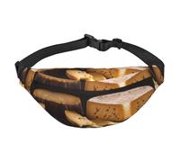 cheese Travel Fashion Waist Bag, Suitable for Sports, Running, Cycling, Traveling, Fishing Boys Large Crossbody Waist Bag,