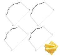 Cheese Wire Cutter 4 Pack Stainless Steel Cheese Slicer Cheese Block