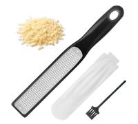 Cheese Zester Grater, Handheld Lemon Zester with Grip Handle, Citrus Zesters Razor-Sharp Blade Graters for Kitchen, Parmesan Cheese Shredder Grating Tools for Carrot Ginger Garlic Nutmeg Chocolate