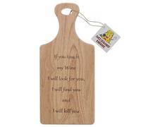 Cheeseboard Karaoke If You Touch My Wine - Premium Wooden Cheese Board for Display and Serving - Elegant, Durable Wooden Boards