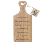 Cheeseboard Karaoke Immune to This Stuff Premium Wooden Cheese Board for Display and Serving - Elegant, Durable Wooden Boards
