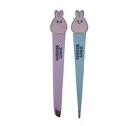 Cheesecake Tweeze The Day Tweezer Duo Pack in Lilac/Blue Cheesecake Lilac/Blue