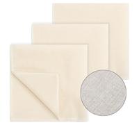 Cheesecloth Pack of 3 Muslin Cloths for Cooking 50x50 cm, Reusable and Washable Cheese Cloths for Straining