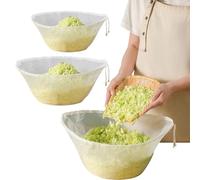 Cheesecloth, reusable nylon filter for cold brew with pull cord - for juicing nut and almond milk, for drinks, dough, coffee, tea and fillings for