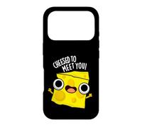 Cheesed To Meet You Funny Cheese Pun Case for iPhone 17 Pro