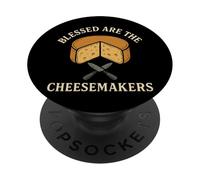 Cheesemaker Pride Funny Foodie Gift Cultured Grate Minds PopSockets Adhesive PopGrip