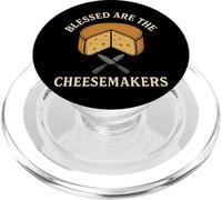 Cheesemaker Pride Funny Foodie Gift Cultured Grate Minds PopSockets PopGrip for MagSafe