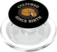 Cheesemaker Pride Funny Foodie Gift Cultured Grate Minds PopSockets PopGrip for MagSafe