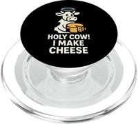Cheesemaker Pride Funny Foodie Gift Cultured Grate Minds PopSockets PopGrip for MagSafe