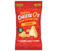 CheeseO's Crunchy Baked Cheddar Bites - Keto Snacks - High-Protein Cheese Snacks - Cheddar Multipack 10x20g - Low Carb -Gluten Free - Vegetarian