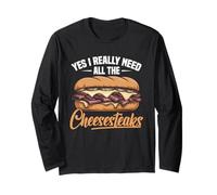 Cheesesteak Philly Vacay Food Need All Philly Cheesesteak Long Sleeve T-Shirt