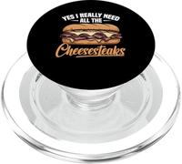 Cheesesteak Philly Vacay Food Need All Philly Cheesesteak PopSockets PopGrip for MagSafe