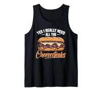 Cheesesteak Philly Vacay Food Need All Philly Cheesesteak Tank Top